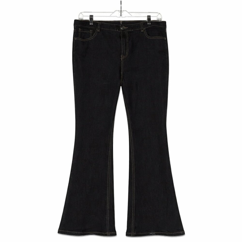 LANE BRYANT Bootcut Genius Fit Jeans Size 20 Short